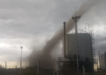VIDEO: escalofriante tornado azotó a Malargüe