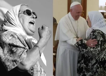 Francisco habló sobre la muerte de Hebe de Bonafini: «Quiero estar cerca de todos los que lloran su partida»