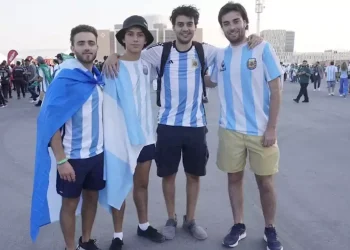 La promesa de cuatro amigos para que la Argentina clasifique a octavos: “Nos tatuamos a la China Suárez”