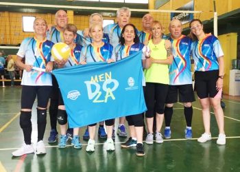 Distinción para los sanrafaelinos  subcampeones de Newcom en los Evita