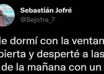 Increíble: Se durmió con la ventana abierta y despertó con algo extraño en el pecho