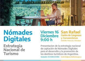 El programa Nómades Digitales se presentará  este viernes en San Rafael