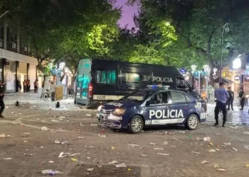 Videos: incidentes en Mendoza en los festejos por el triunfo de Argentina