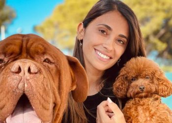 Amor por las mascotas: Antonela Roccuzzo mandó un mensaje de concientización para estas fiestas