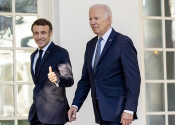 Biden y Macron, unidos contra Putin