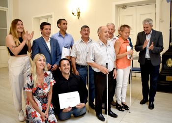 Distinguieron en la Legislatura de Mendoza a deportistas sureños con discapacidad