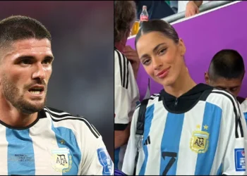 El conmovedor mensaje de Rodrigo De Paul a Tini Stoessel tras la victoria de Argentina