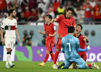 Corea del Sur le ganó sobre el final a Portugal y dejó afuera a Uruguay