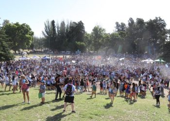 Argentina finalista: la fiesta en el  Parque de los Jóvenes y en la rotonda