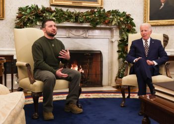 Zelenski se encontró con Biden en la Casa Blanca y dijo que buscará recuperar a Ucrania en 2023