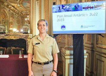 Orgullo: la sanrafaelina Vanesa Pía es la primera jefa de una Base permanente en la Antártida
