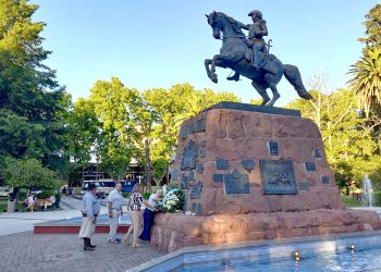 Se realizó el acto  por los 206 años de la partida del Ejército de Los Andes