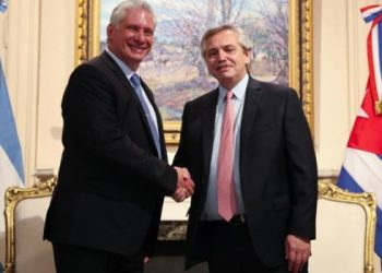 Alberto Fernández recibirá al presidente cubano Miguel Díaz Canel en la Casa Rosada