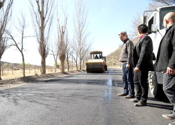 El Municipio celebró un récord de calles asfaltadas  en los distritos durante 2022