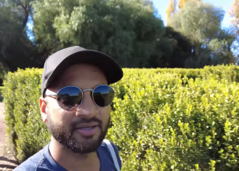 Es de la India, visitó San Rafael  e hizo un documental de su viaje