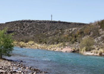 El río Diamante solo trae el 34% de su media  histórica