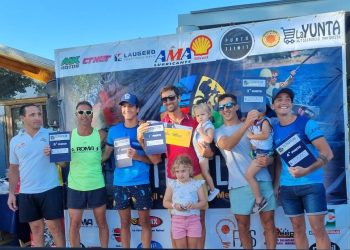 Facundo Clemente y Mónica Rugoso ganaron el Tetratlón en El Nihuil