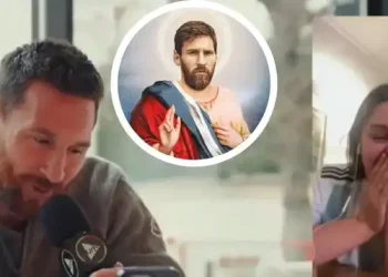 «San Messi»: La conmovedora historia de la estampita que emocionó al astro del fútbol mundial