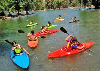 La escuela de Canotaje continúa  abierta durante todo el verano