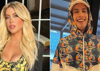 La venganza de L-Gante contra Wanda Nara: imágenes del cantante abrazado con una mujer en la cama