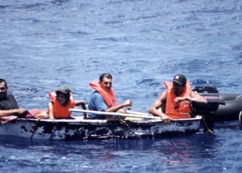 Mueren cinco cubanos al naufragar la embarcación con la que navegaban hacia EE.UU