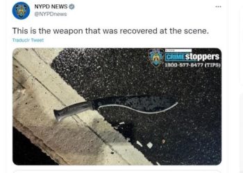 Tres policías de Nueva York heridos tras el ataque de un joven con un machete cerca de Times Square