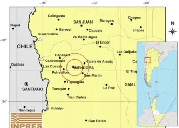 Un fuerte sismo se sintió en el Gran Mendoza