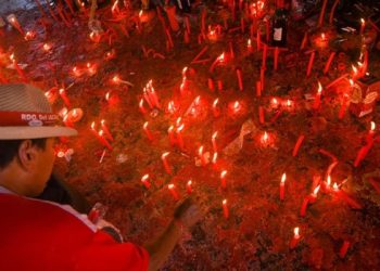 Unos 300 mil fieles visitaron el santuario del Gauchito Gil en Corrientes