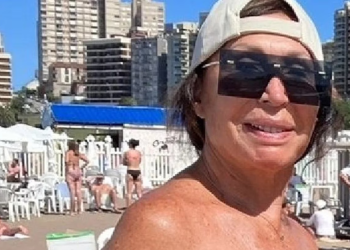 Una mujer cuestionó una foto de Moria Casán en bikini y la exvedette le respondió duramente: “Tapate vos, imbécil”