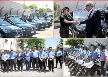 El ministro Raúl Levrino entregó  importante equipamiento de seguridad para el Sur provincial