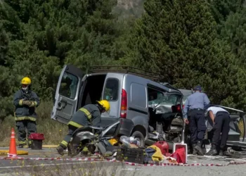 Trágico choque en Bariloche: tres personas murieron y una cuarta está internada