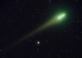 Astrónomos registraron la primera imagen del «cometa verde» en el cielo argentino