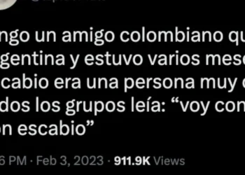 Colombiano vino a vivir al país, entendió mal una palabra “argenta” y se volvió viral en las redes