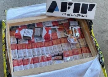 Detectan un contrabando de cigarrillos ocultos en muebles con destino a Australia
