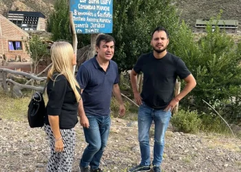 “No jodan con Mendoza”, dijo De Marchi desde los terrenos que la Nación cedió a los autopercibidos mapuches