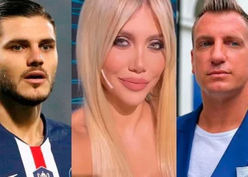 Wanda Nara se mostró en bata adelante de Maxi López y sus seguidores estallaron: “Es una provocadora”