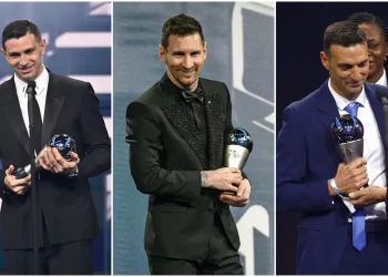 Argentina arrasó con los premios The Best: Messi fue elegido como el mejor jugador del mundo y también fueron galardonados Dibu Martínez y Scaloni