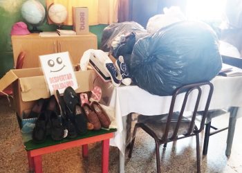 “Despertar Solidario” reúne calzado, ropa y  alimentos para entregar a personas necesitadas