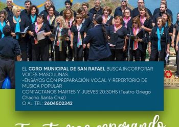 El Coro Municipal  busca incorporar voces masculinas