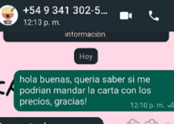 Pidió que le pasen el menú de un restaurante y el dueño le hizo un insólito planteo por WhatsApp: «Qué macanudos»