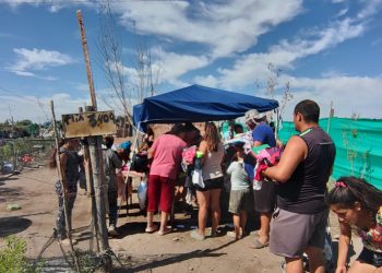 Solidaridad: la organización Fierritos Solidarios ha reunido un gran número de donaciones para entregar