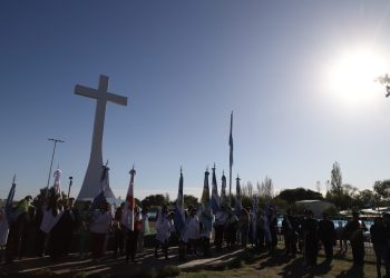 Emotiva conmemoración de la gesta de Malvinas, a 41 años de la guerra