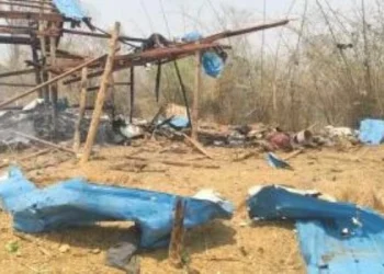 Al menos 170 muertos en un ataque aéreo en Myanmar