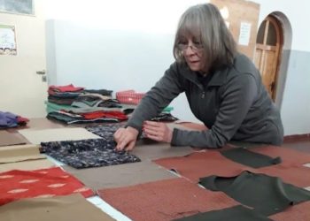 Cáritas San Rafael trabaja ya en la campaña “Una frazada para mi hermano”