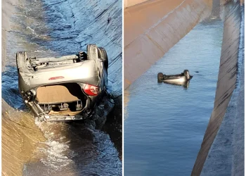 Hallaron el auto del joven que murió luego de caer a un canal en Maipú