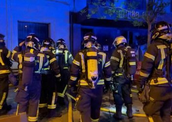 Tragedia en Madrid: por un plato flambeado, se incendió un restaurante y murieron dos personas