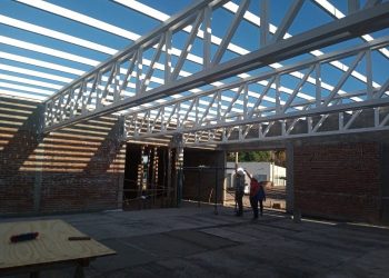 Está en 50% la construcción de la nueva Escuela Especial 2-039 Padre José Carrone, de San Rafael