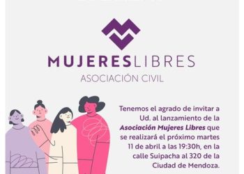 Presentaron la Asociación Civil Mujeres Libres en la Ciudad de Mendoza