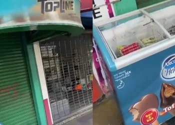 Insólito: el dueño de un negocio mendocino se olvidó de meter la heladera y se volvió viral