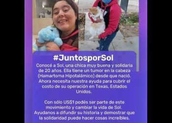 Sanrafaelina necesita ayuda económica para pagar una cirugía por un tumor cerebral